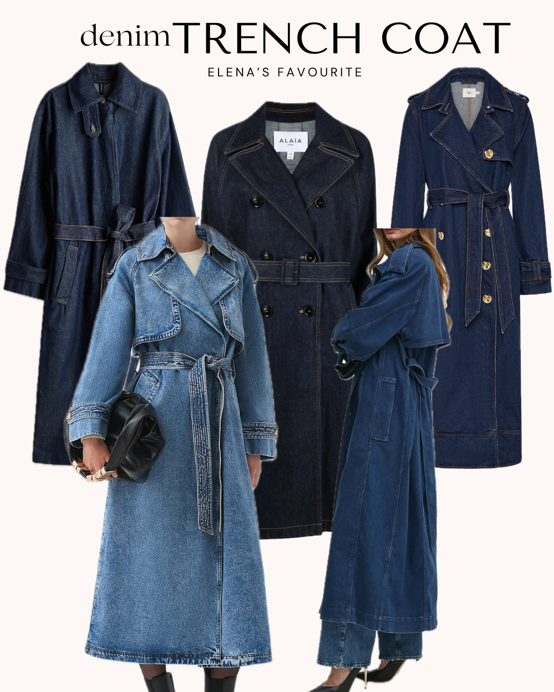 The denim trench coat that goes with EVERYTHING. Seriously, from jeans to dresses, it's the hero piece your wardrobe has been waiting for 💙 

 #LTKeurope #LTKstyletip #LTKjeans