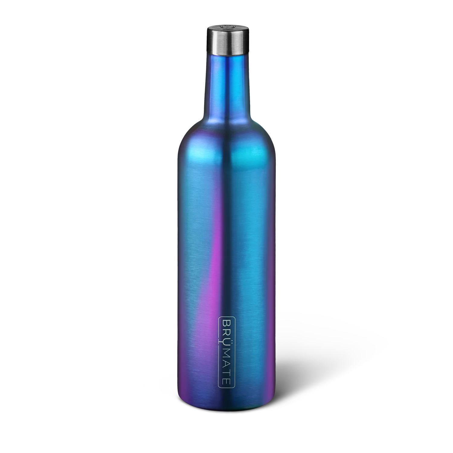 WINESULATOR™ Insulated Wine Bottle (25oz) - Rainbow Titanium V2.0 | BruMate