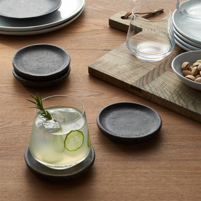 Set of 4 Cole Coasters + Reviews | Crate and Barrel | Crate & Barrel