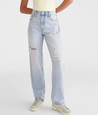 High-Rise Baggy Jean | Aeropostale
