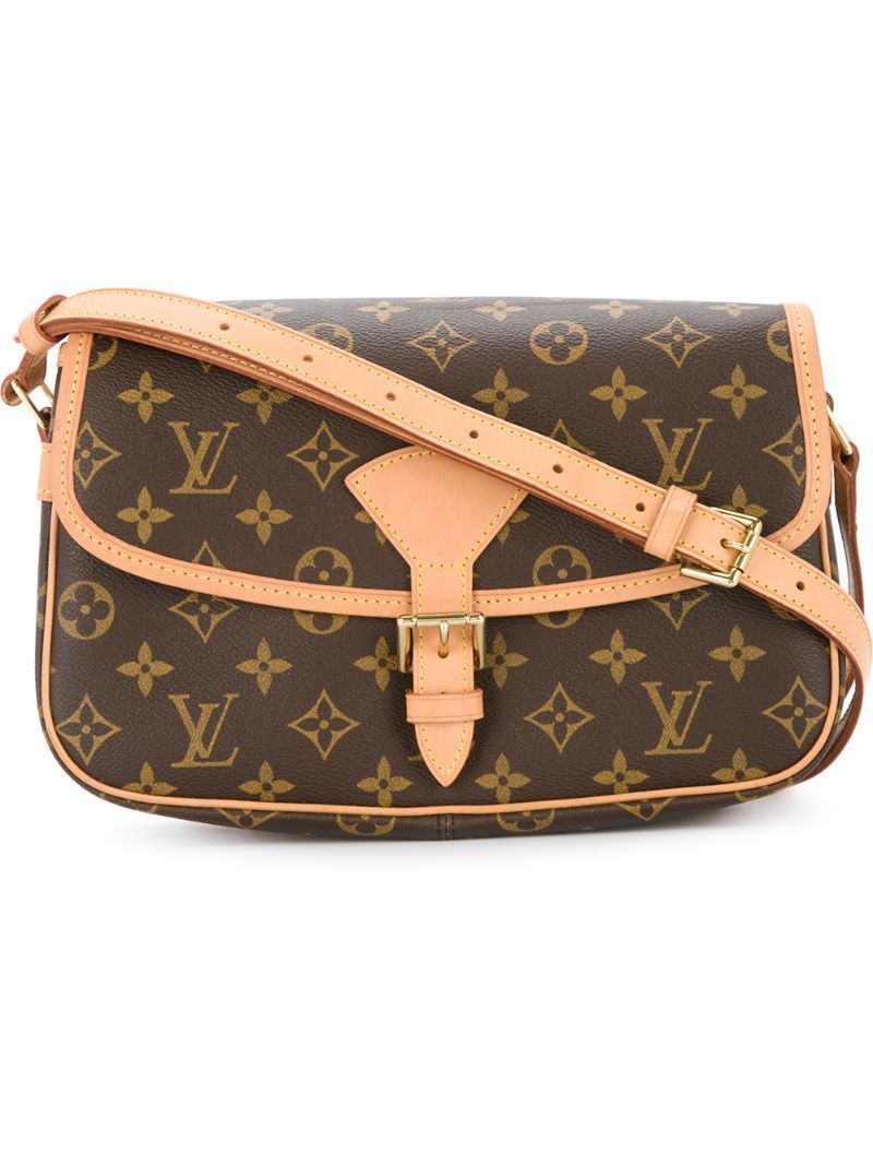 Louis Vuitton Vintage - Sologne cross body shoulder bag - women - Leather - One Size, Brown, Leather | FarFetch US