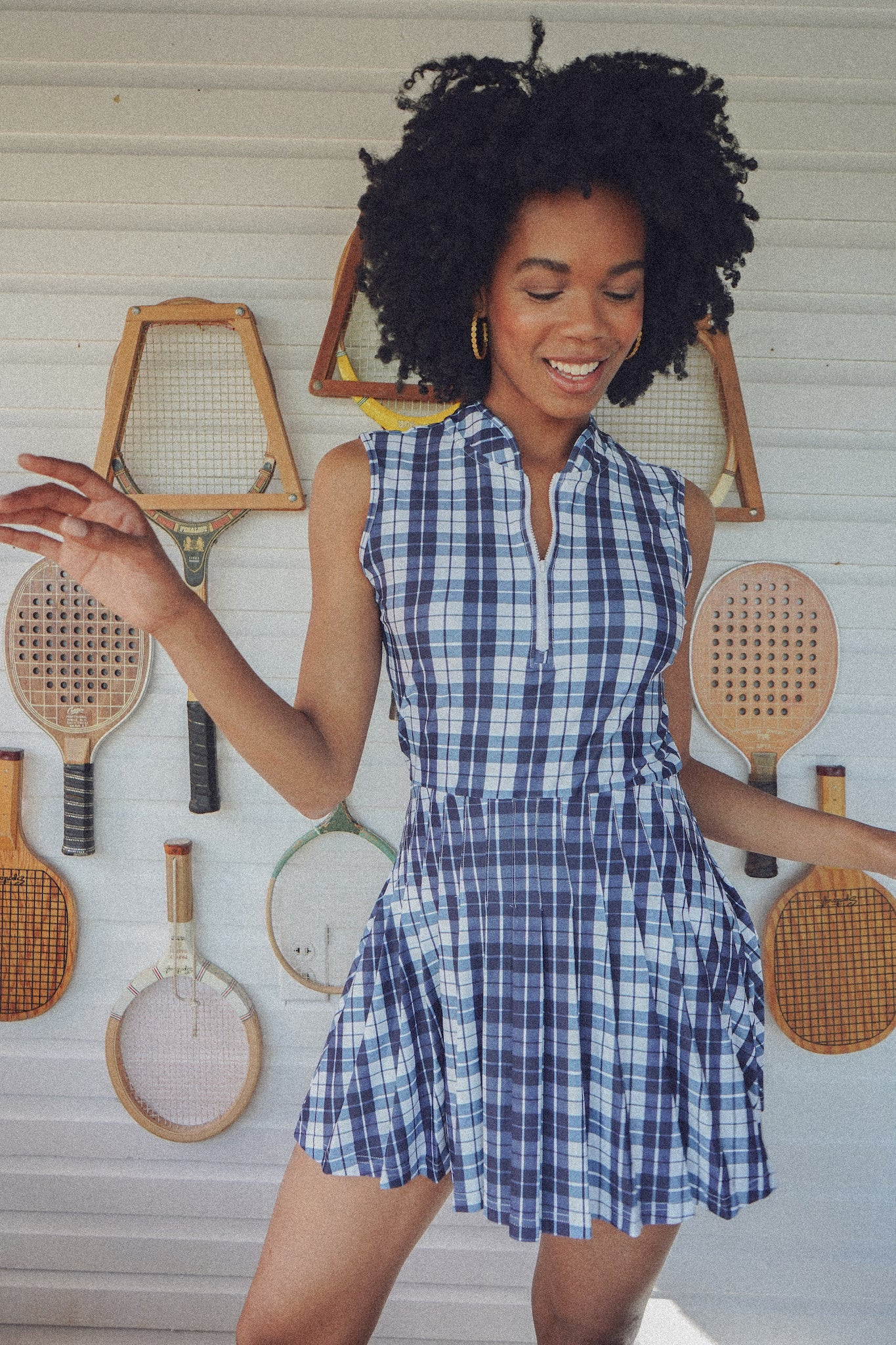 The Mackenzie Dress - Mariners Plaid | Smith and Quinn