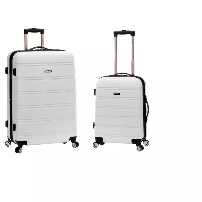 Rockland Melbourne 2pc ABS Spinner Luggage Set | Target