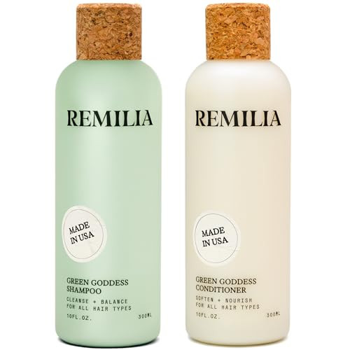 Shampoo & Conditioner Set with Rosemary Oil - 300 ml Each | Amazon (US)