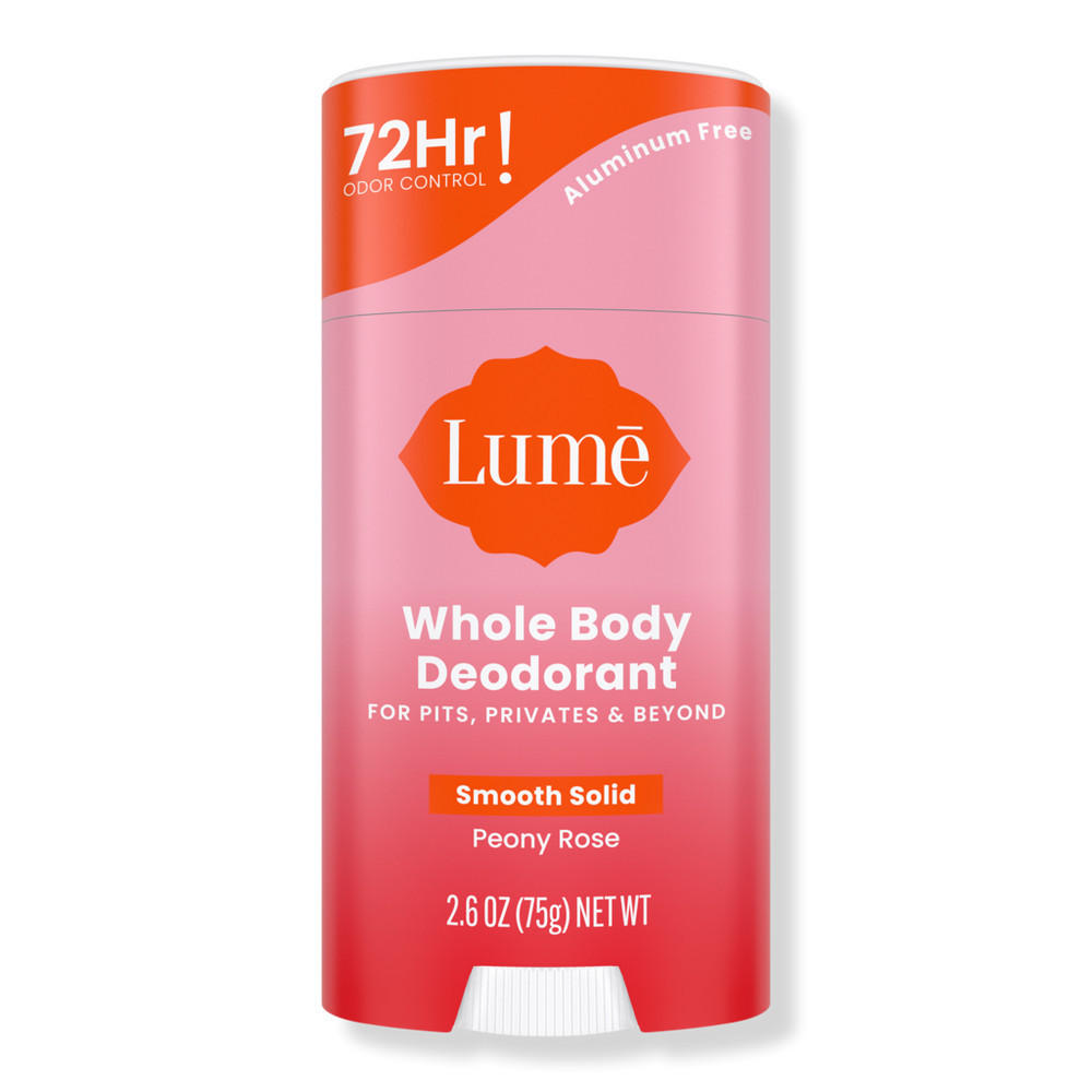 Lume Whole Body Deodorant Smooth Solid - Peony Rose | Ulta