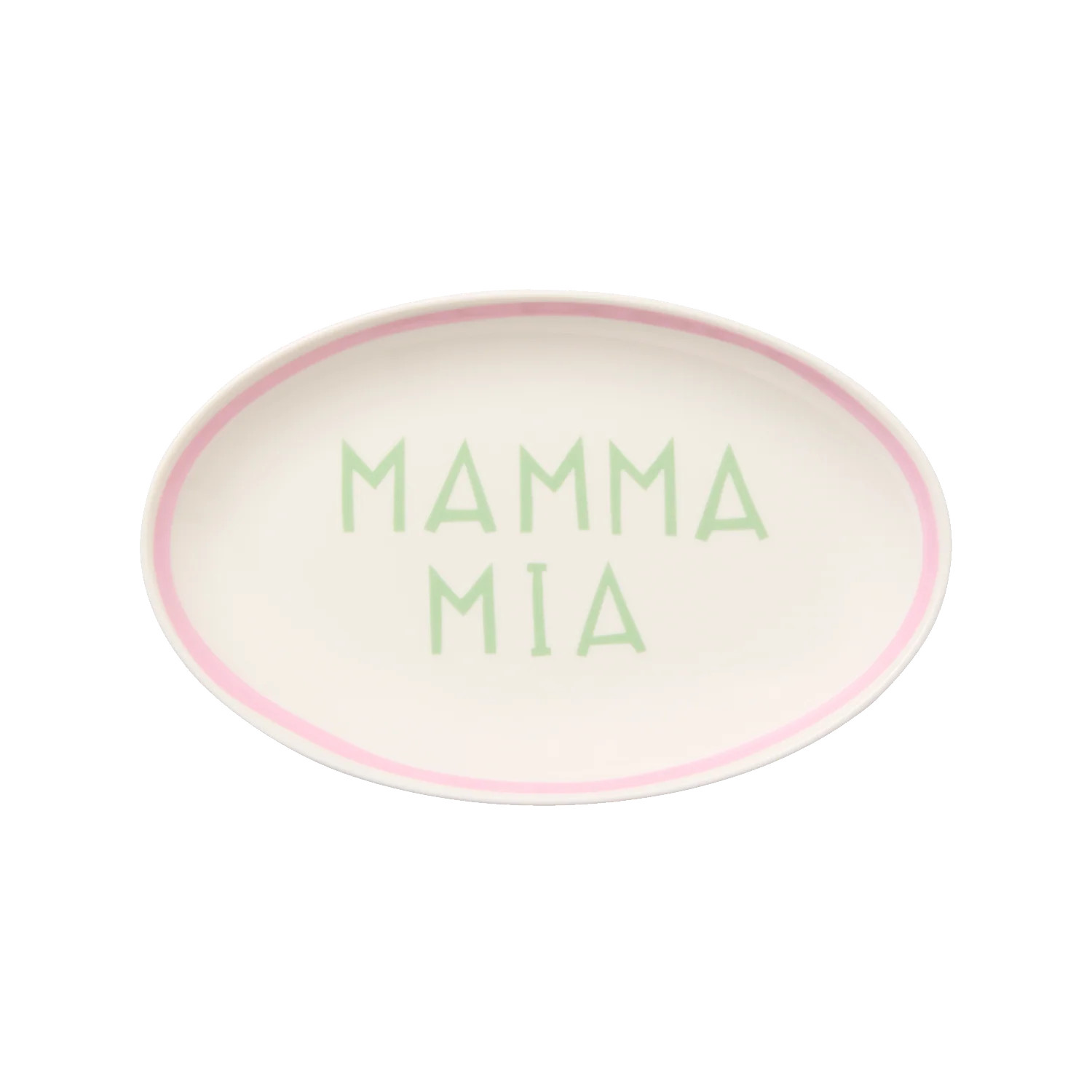 Mamma Mia Small Oval Tray | In The Roundhouse
