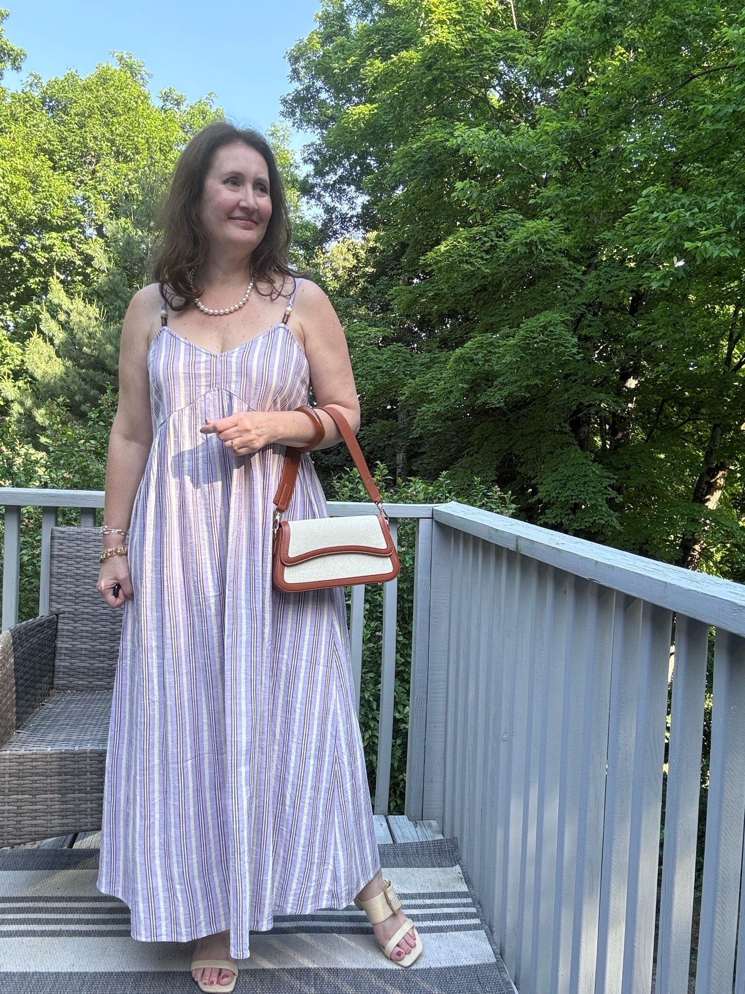 Purple stripe dress for summer. Voluminous dress

#LTKSeasonal #LTKWorkwear #LTKTravel