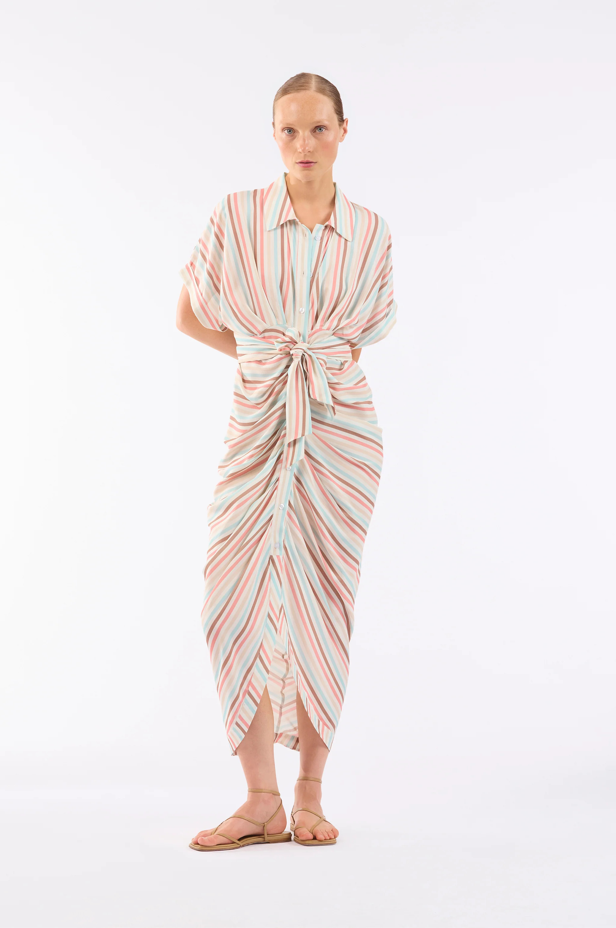 Seaside Miko Dress 0 / SEASIDE STRIPE | Le Superbe