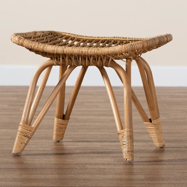 Comfort Rattan Accent Stool | Wayfair North America