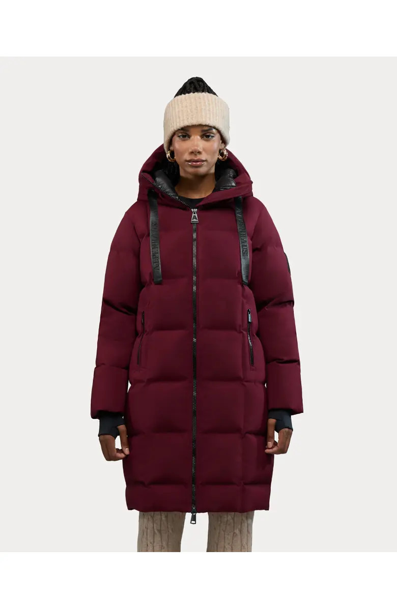 Cluze Mid-Length Puffer with Square Quilting | Nordstrom