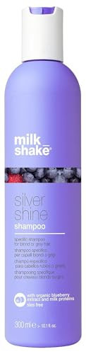 Milk_shake Silver Shine Purple Shampoo for Blonde Hair - Blonde Toner for Brassy Hair 100% SLES-Free, 10.1 Fl Oz | Amazon (US)