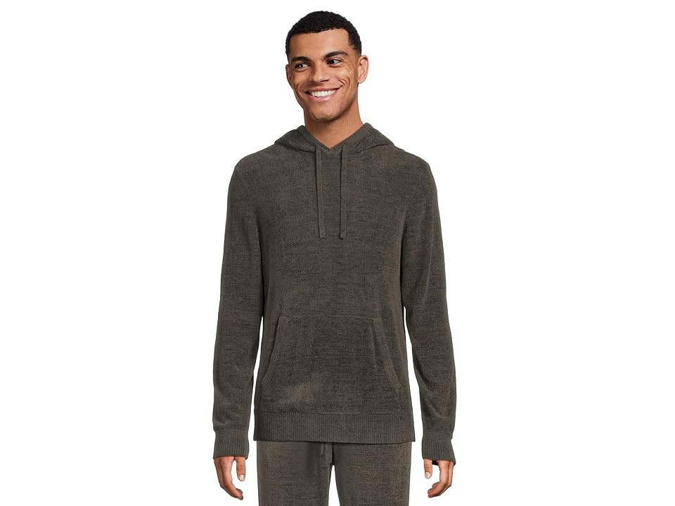Barefoot Dreams Cozychic Ultra Lite(r) Hoodie Men's Sweater Dark Moss : SM, Nylon/Viscose | Zappos
