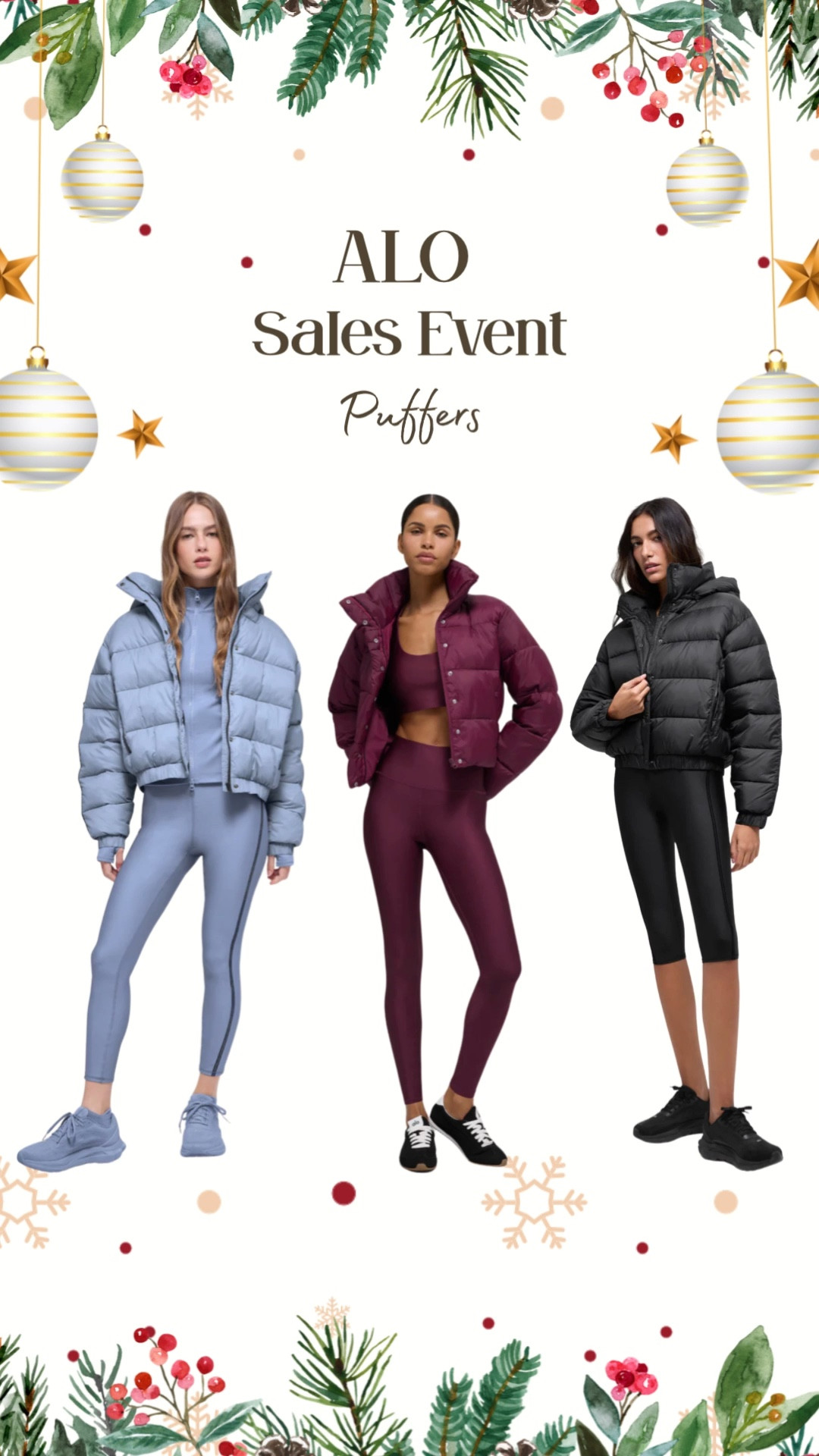 The gift she actually wants this year: ALO! When you’re looking for the ultimate gift for your college student, teen girl, or wellness lover, you can’t go wring with Alo Yoga.

I’ve put together the ULTIMATE gift guide featuring all the trendy colors (ice blue is my fave) and must-have pieces.

Eye-Catching Outwear: Stunning puffer jackets with gorgeous colors and a flattering fit.

Iconic Sets: The best buttery soft leggings and bra tops for studio and street.

Cozy Loungewear: Imagine oversized hoodies, sweatpants, and sherpa slippers.

Accessories: Perfect stocking stuffers like Alo socks, headbands, visors, and hats.

 Teen Girl Gifts, Gifts for her, activewear style, athleisure, wellness gift guide, yoga lovers gifts, Jetsetter gifts 

ALO Sales Event - 12 Days of LTK 
Puffers, puffer jackets, winter wear, winter coats, winter coat, Activewear 

#ltkmidsize #ltksalealert #ltkseasonal 

#LTKGiftGuide #LTKHoliday #LTKActive