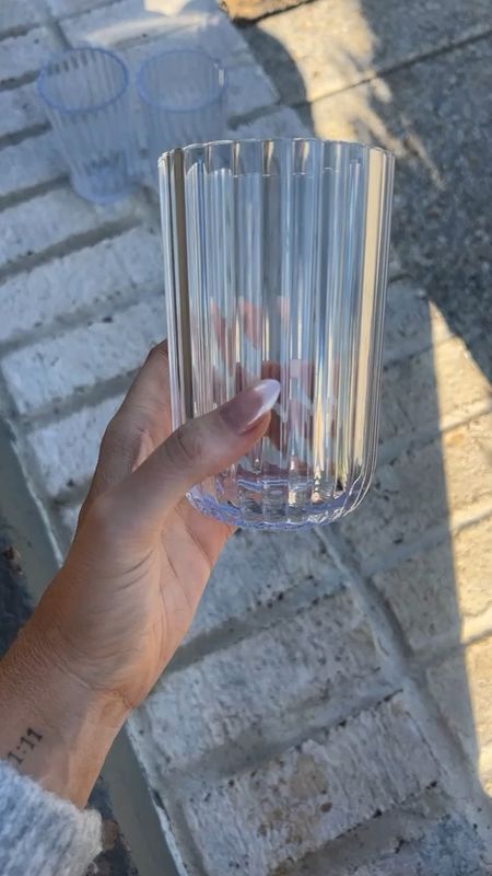 Target home patio outdoor plastic drink ware glass only $3 each! This is the 16oz also comes in 12oz 

#LTKHome #LTKFindsUnder50 #LTKSeasonal