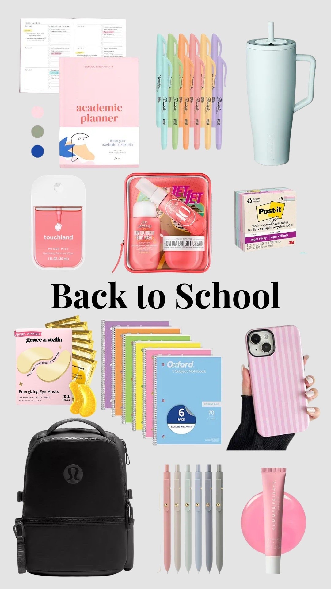 Back to school must haves 📚✏️📓

#LTKSeasonal #LTKgrwm #LTKmorningroutine