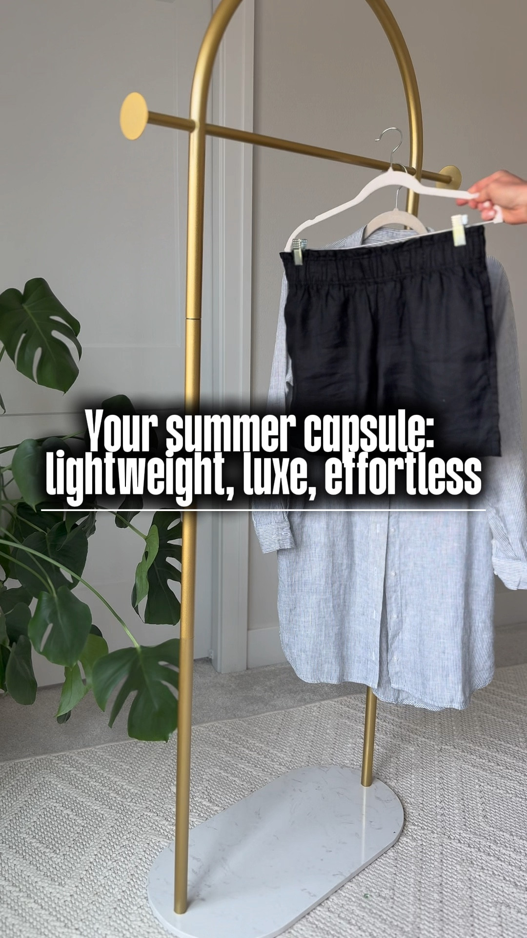 Only packing 4 pieces—but looking like you packed 12?
Here’s how I build a luxe-feeling summer wardrobe with @onequince with carry-on ease!

#quincepartner 

#LTKSummerEdit #LTKOver40 #LTKFindsUnder100