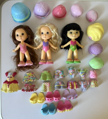 FISHER PRICE SNAP N STYLE LOT 3 DOLLS & 26 Accessories | eBay US