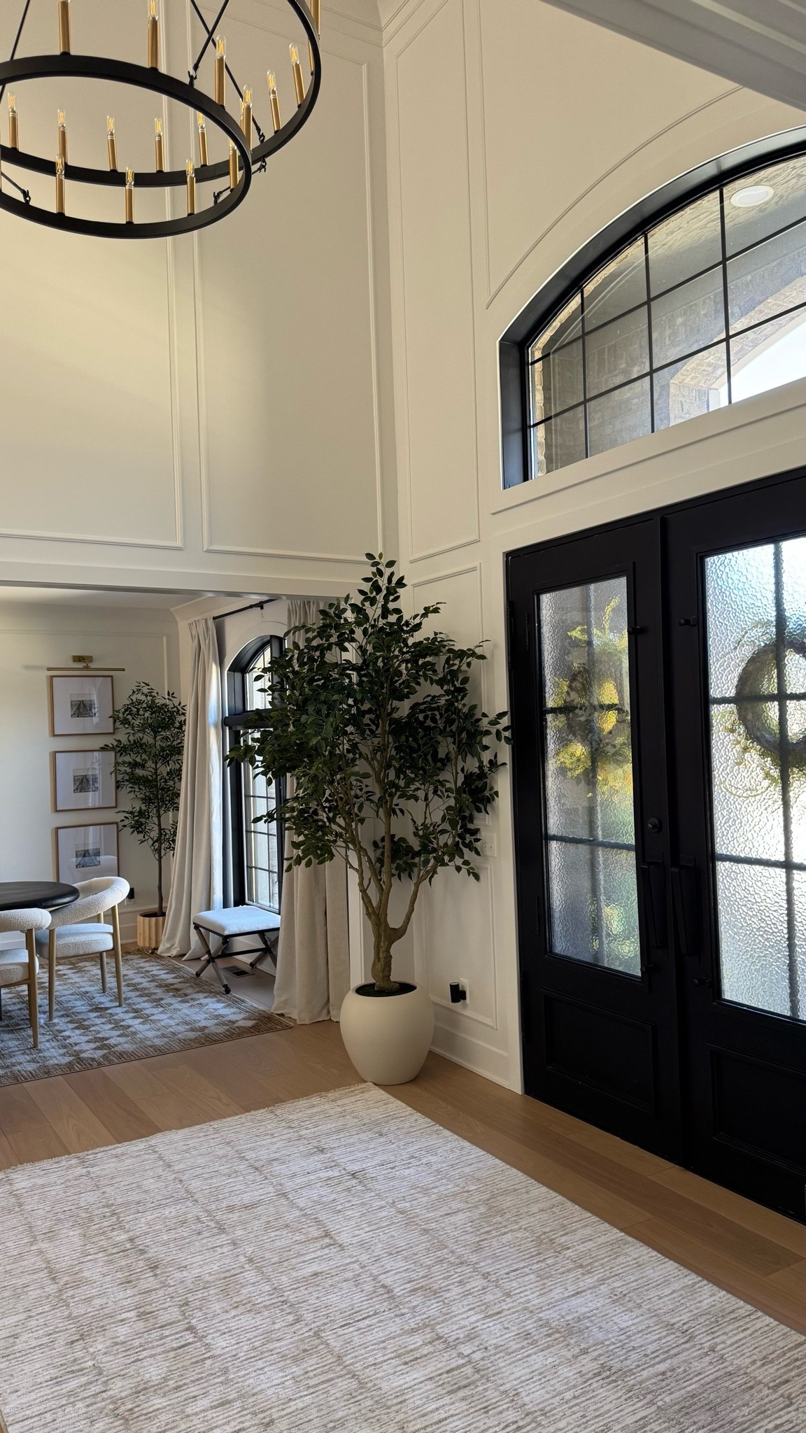 Best sellers - neutral rug, linen stool and faux fiddle tree.

#LTKSaleAlert #LTKHome