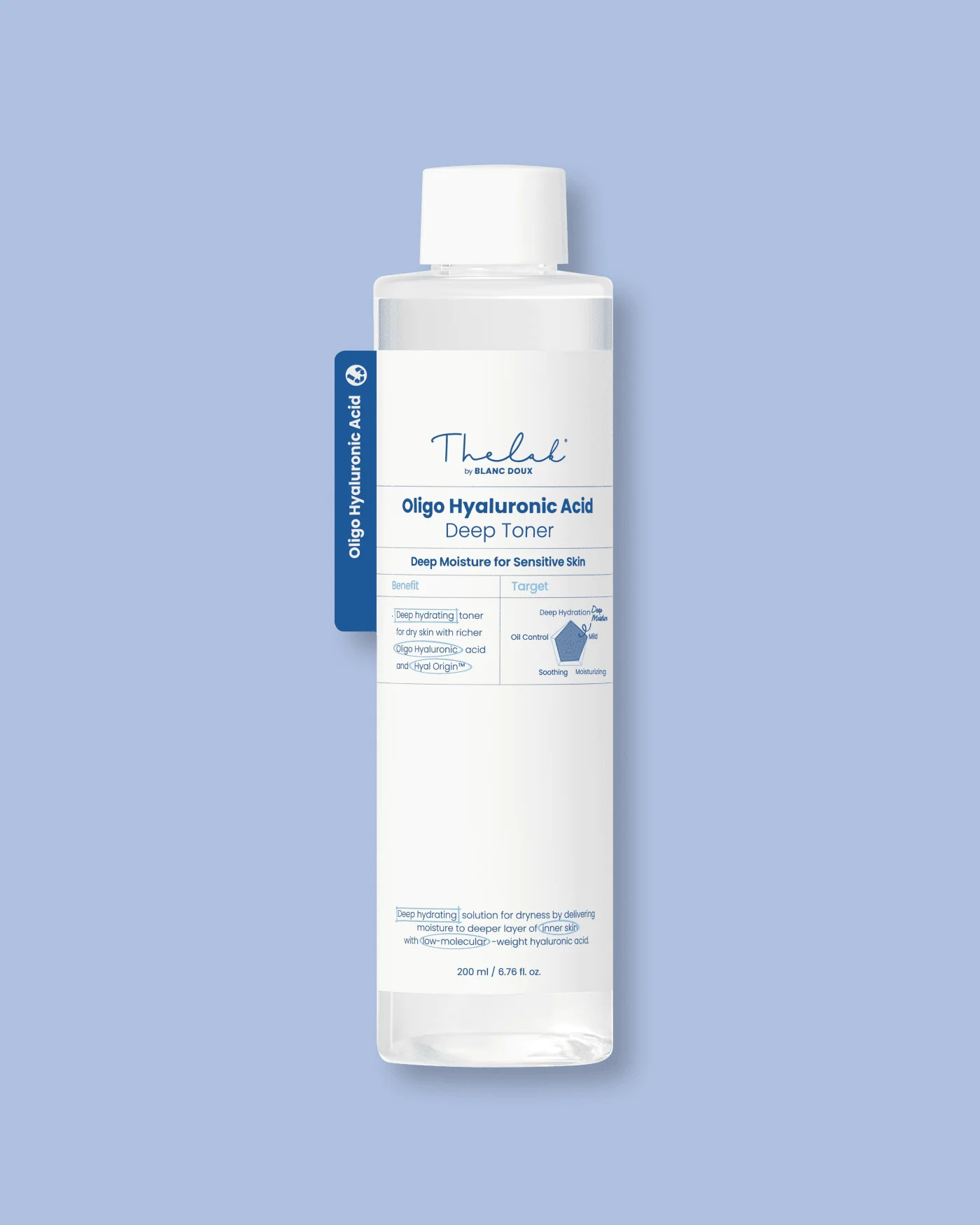The Lab By Blanc Doux Oligo Hyaluronic Acid Deep Toner | Soko Glam | Soko Glam