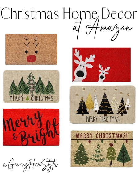 Christmas door mats from Amazon! 

| amazon | amazon prime | amazon home | home decor | front porch | patio | Christmas | seasonal | holiday | Santa | Christmas tree | 

#LTKHoliday #LTKhome #LTKSeasonal