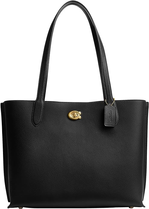 Coach Willow Tote 38, Black | Amazon (US)