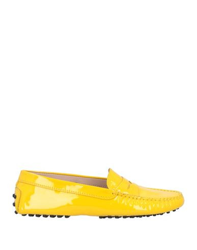 Tod's Woman Loafers Yellow Size 5.5 Soft Leather | YOOX (US)