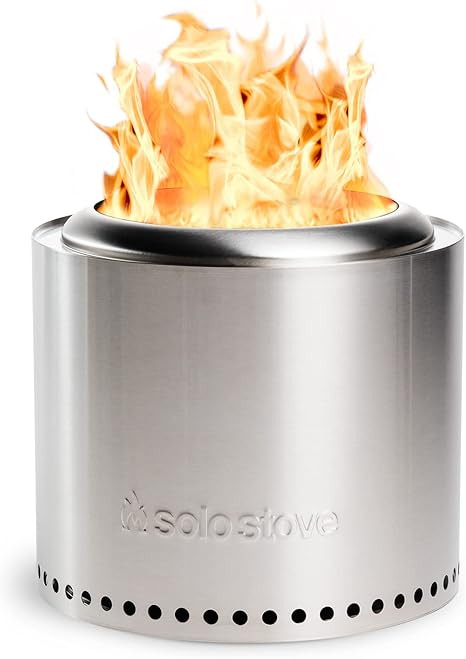 Solo Stove Ranger Stainless Steel Smokeless Fire Pit Camping Accessories Portable Fire Pit | 15x1... | Amazon (US)