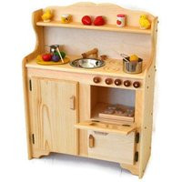 Waldorf Child's Kitchen-Wooden Play Kitchen -Wooden Toy Kitchen - Montessori Wooden Toys- Food- Pret | Etsy (US)