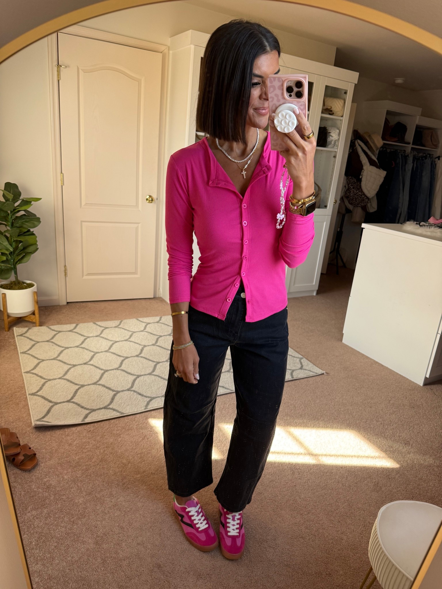 Size small in top, size xs in jeans

#LTKSeasonal