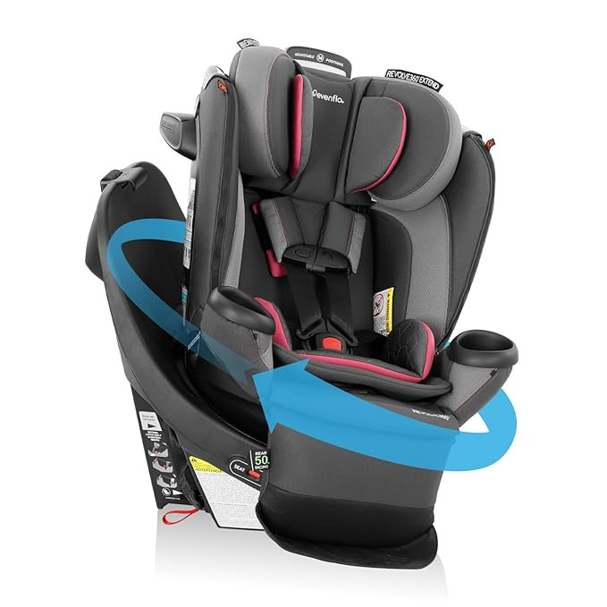 Evenflo Revolve360 Extend Convertible Car Seat with 360 Degree Rotation, Extended Rear-Facing, Fo... | Amazon (US)