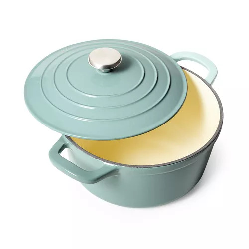Sur La Table Enameled Cast Iron Round Dutch Oven, 5 qt. | Sur La Table