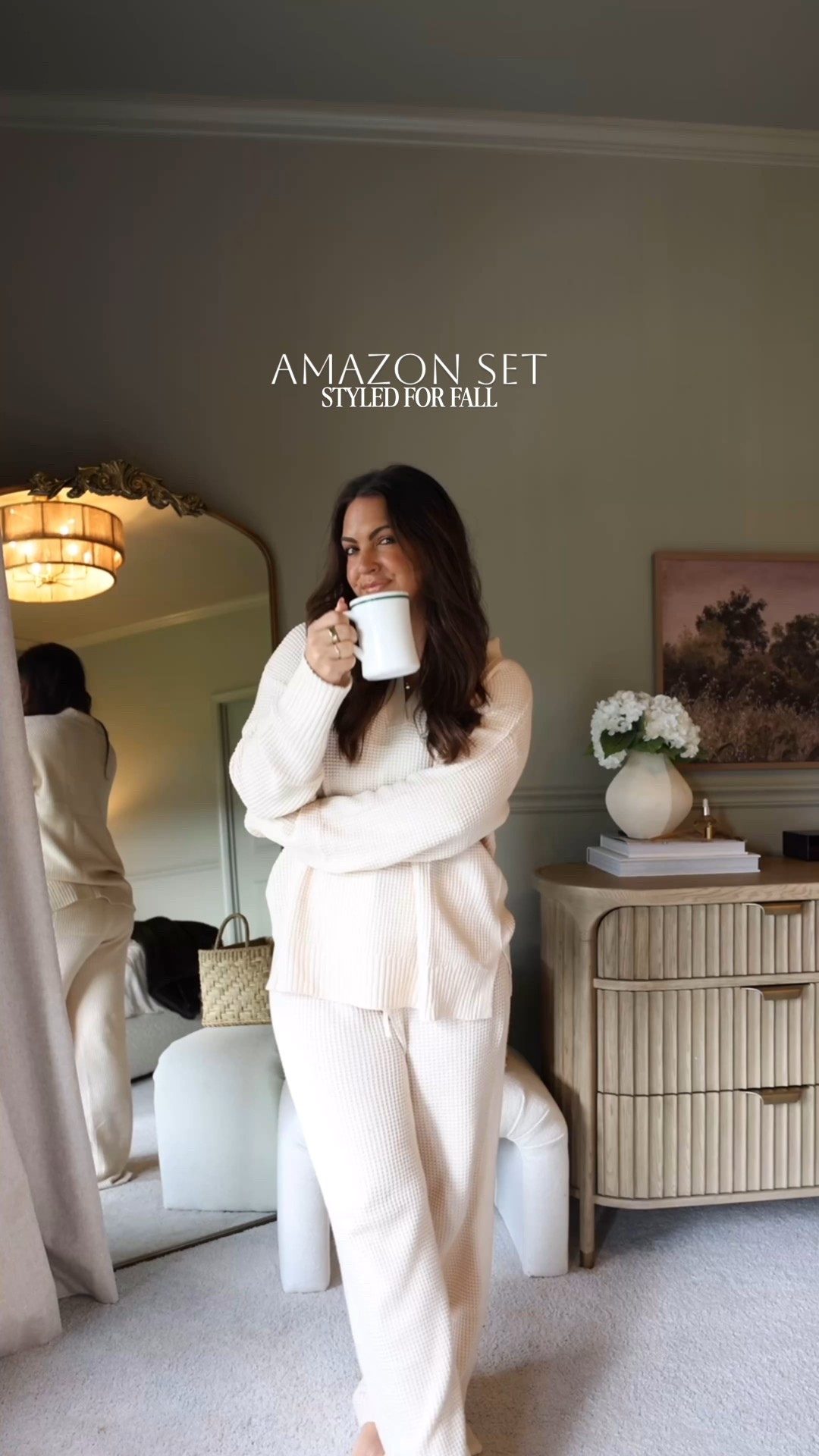 Amazon set styled for fall! Wearing a size medium!