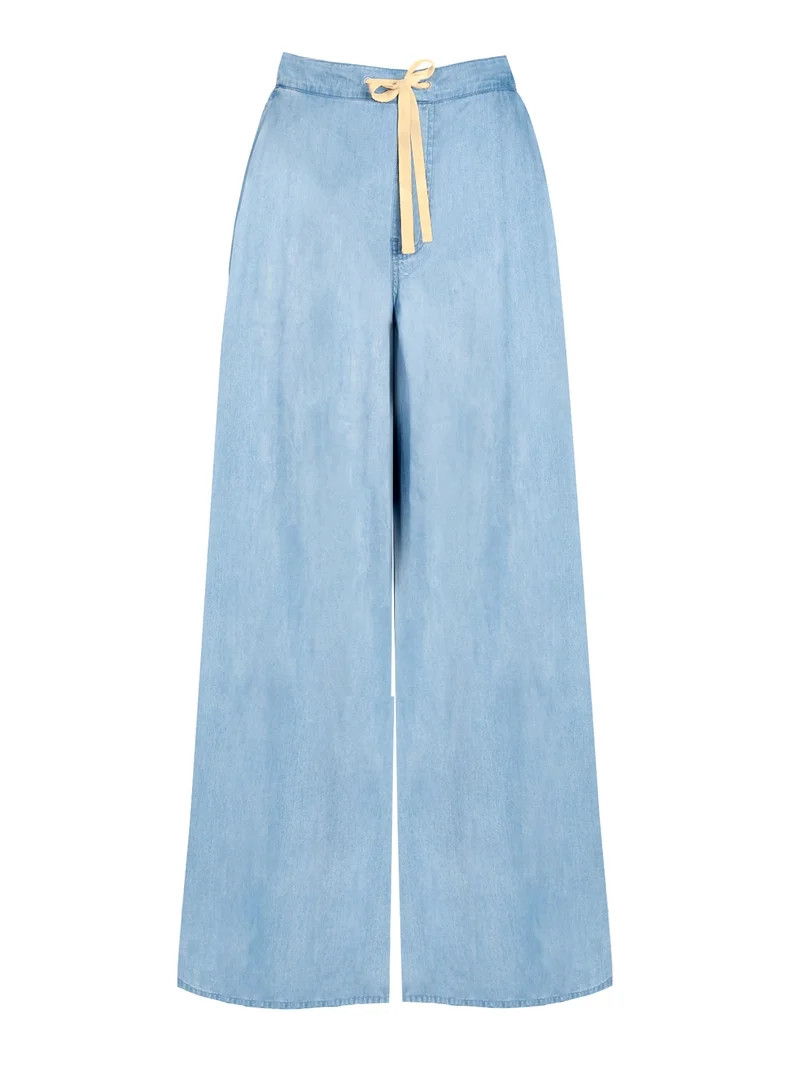 Jessica Simpson Women's Nara Pull On Wide Leg Pant, Sizes XS-XL - Walmart.com | Walmart (US)