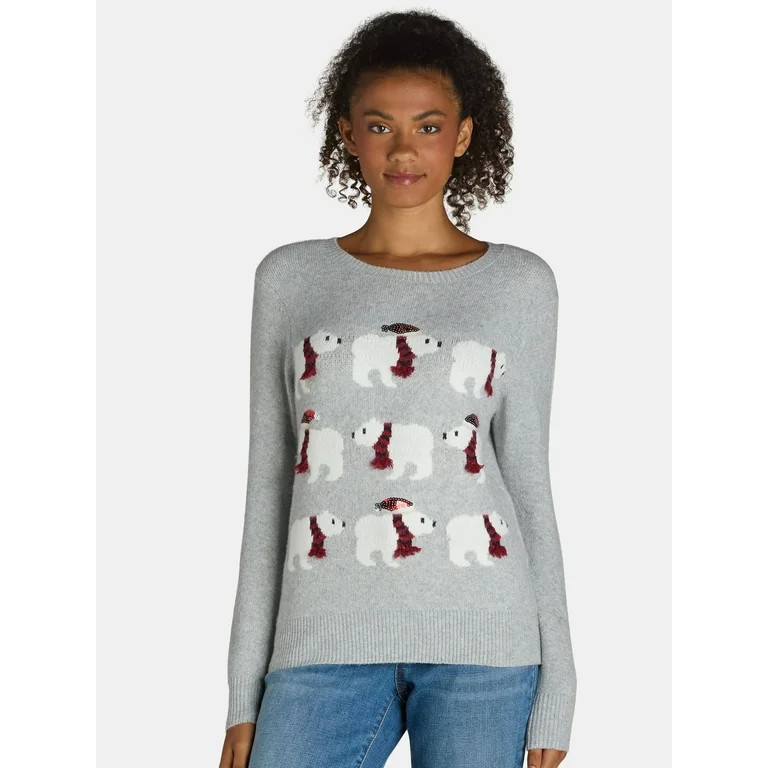 Holiday Time Christmas Sweater, Sizes XS-3X | Walmart (US)