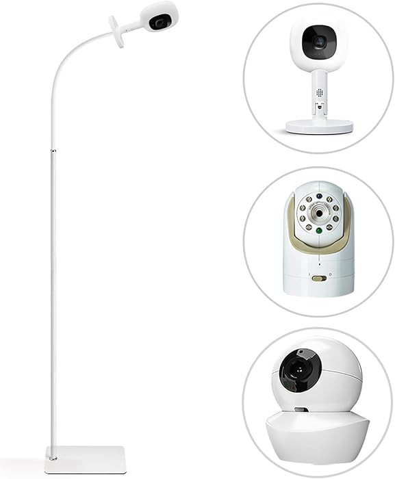 67" Adjustable Height Baby Monitor Floor Stand Compatible with Nanit Pro & Flex Stand,Babysense H... | Amazon (US)