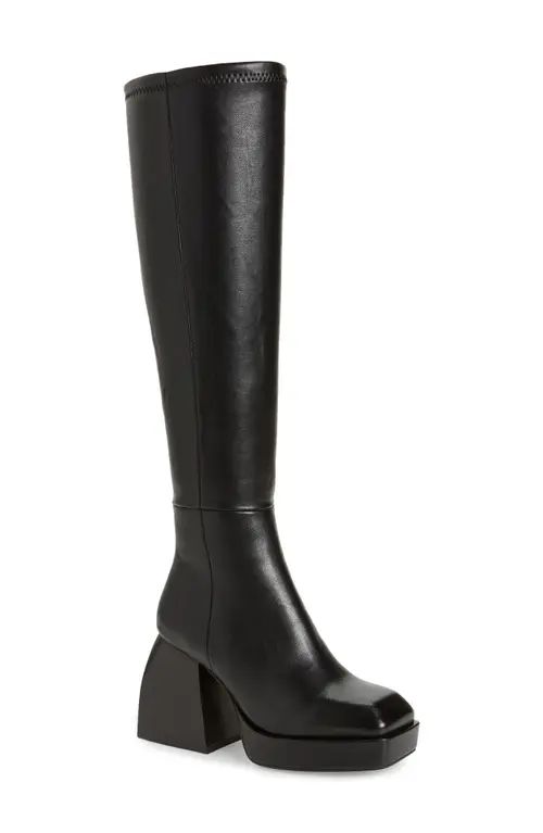 Jeffrey Campbell Dauphin Over the Knee Boot in Black at Nordstrom, Size 10 | Nordstrom