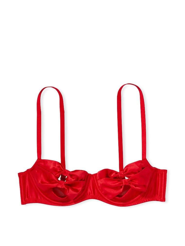 Wicked Peekaboo Cup Bow Balconette Bra | Victoria's Secret (US / CA )