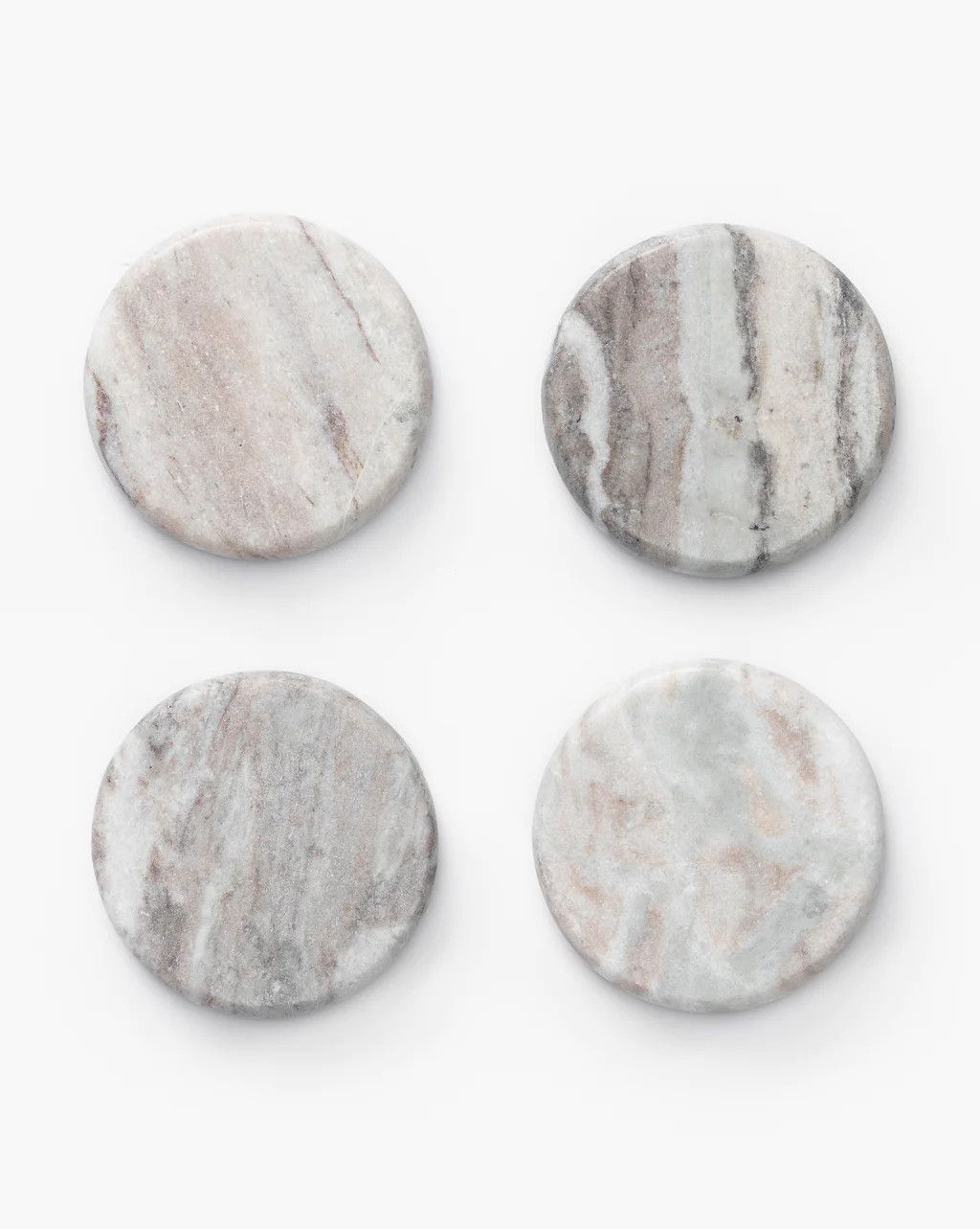 Benthe Marble Coasters (Set of 4) | McGee & Co.