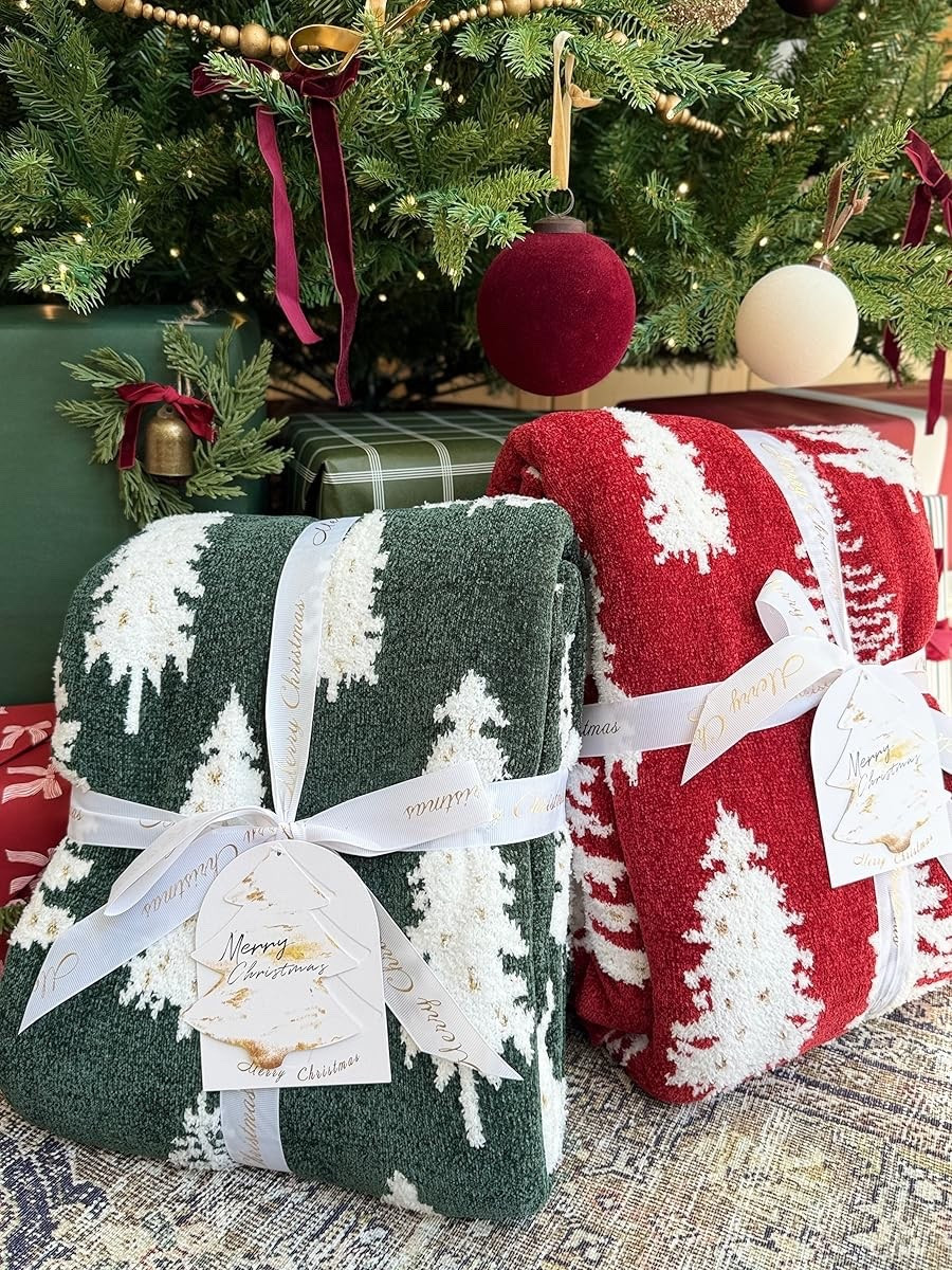 These cozy Christmas blankets are perfect for your holiday decor! Soft, warm, and stylish for your living space. #christmasdecor #homedecor

#LTKHoliday #LTKHome #LTKSeasonal