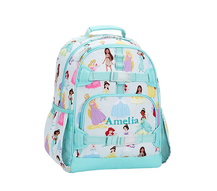 Mackenzie Aqua Disney Princess Backpacks | Pottery Barn Kids