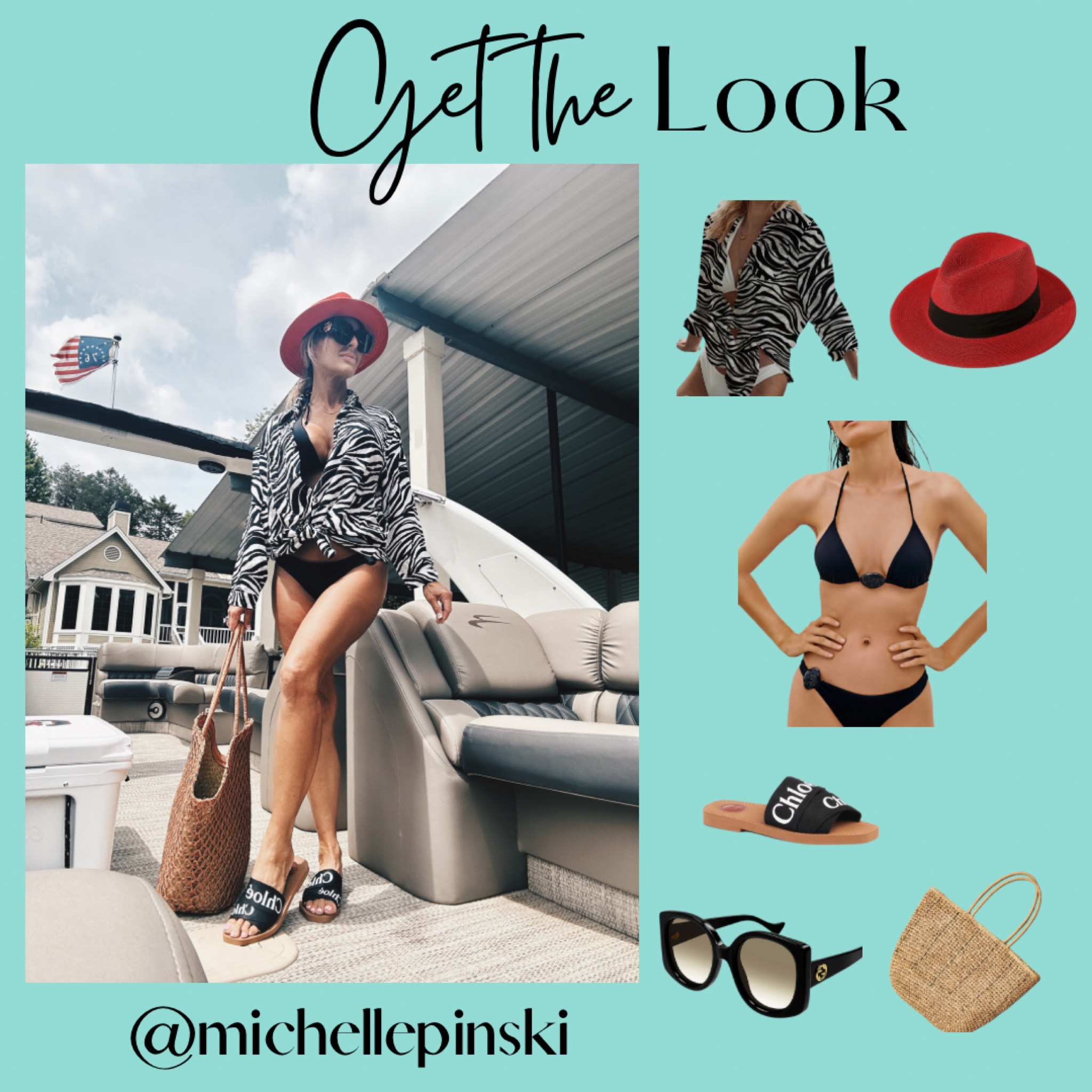 Summer/vacation beach look
Bikini by Vix - top D cup; bottom medium (runs large)
CoverUp & hat- Amazon 
Beach Bag by Target
Slides - Chloe Woody (run very small; order one whole size up)
#LTKswim #LTKtravel #LTKbeach