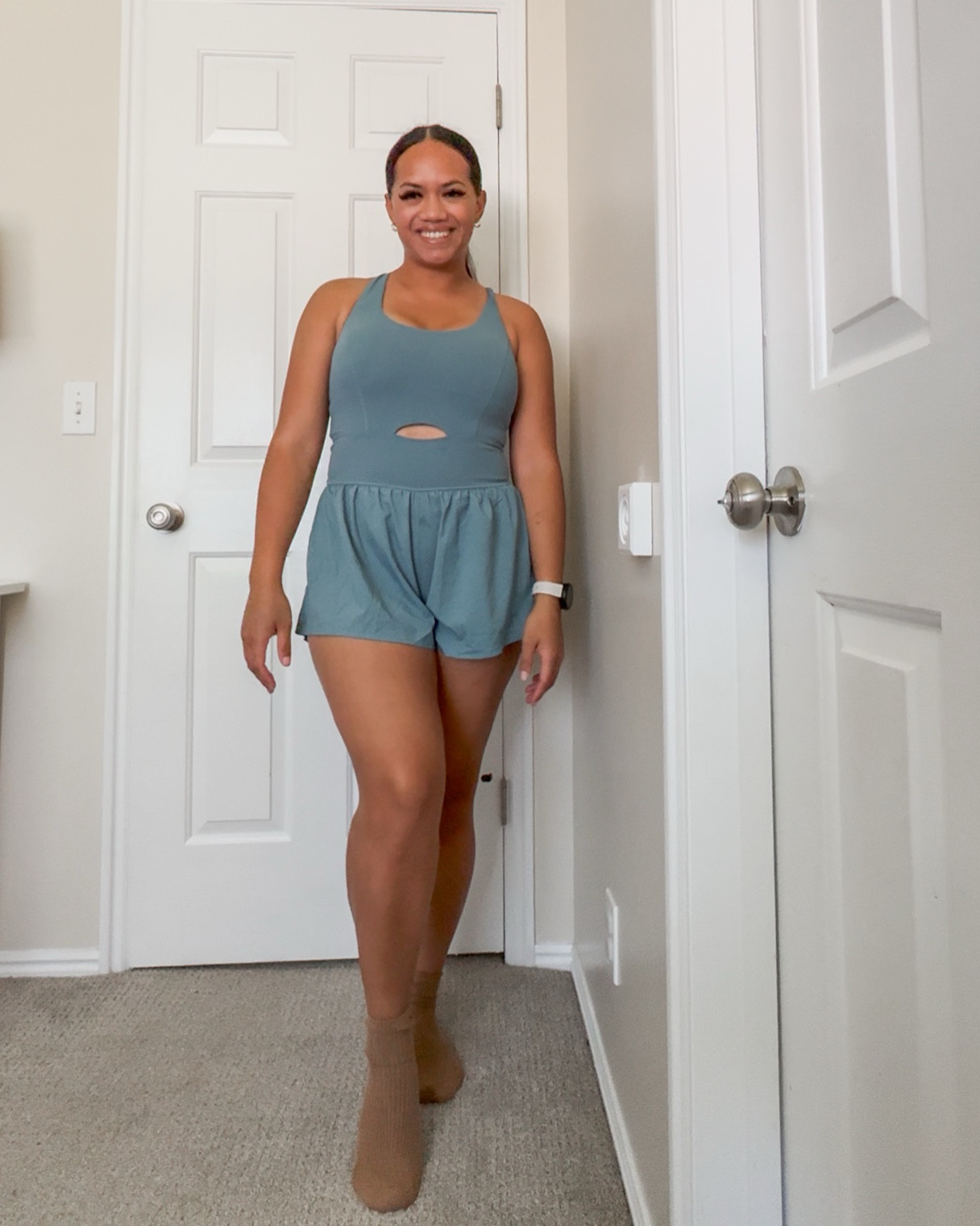 Cutest romper for workout or casual active wear from www.theiuga.com 
Use my code Meleane25 to get 25% off. 

#LTKMidsize #LTKFindsUnder50 #LTKActive