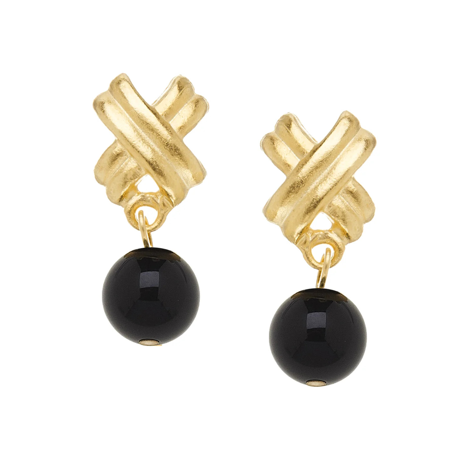 Mini X Drop Earrings | Susan Shaw