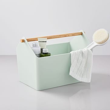 Yamazaki Wood Handle Storage Caddy | West Elm (US)