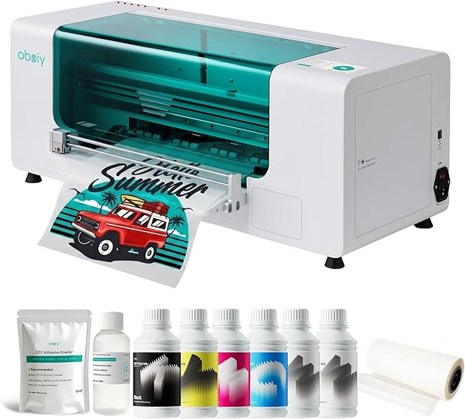 DTF Printer A3+ I3200 15" Transfer Printing Maching with White Ink Circulation, Auto Maintenance ... | Amazon (US)