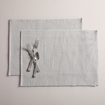 Riviera Cotton Placemats (Set of 2) | West Elm (US)