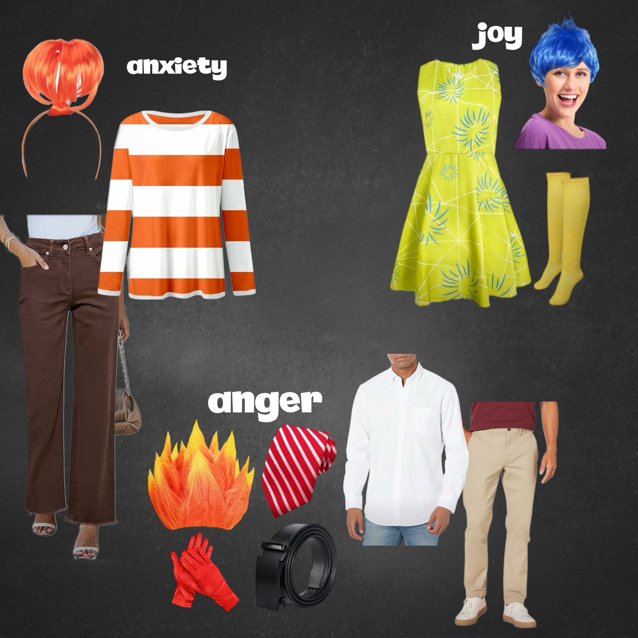INSIDE OUT 2 Halloween Costume Inspo!!

#LTKFindsUnder50 #LTKStyleTip #LTKHalloween