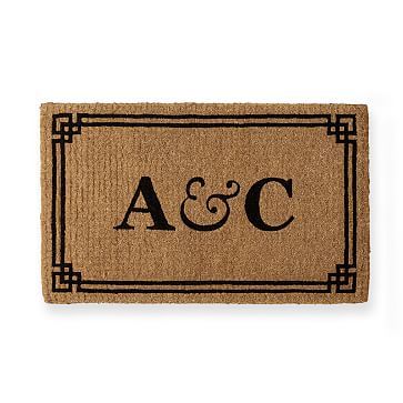 Personalized Doormat, Trellis | Mark and Graham | Mark and Graham