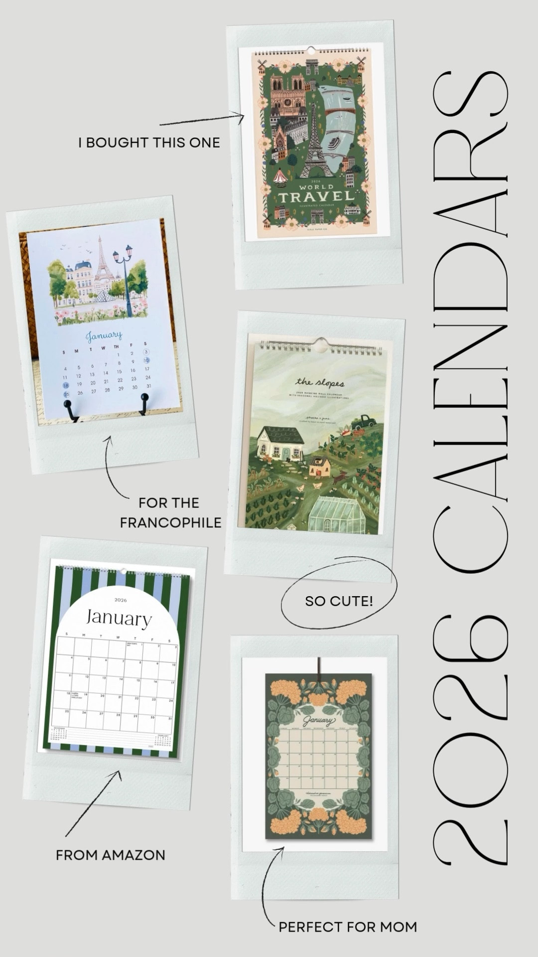2026 Calendars

Wall Calendars, Yearly Calendar, Desk Calendar

#LTKSeasonal #LTKHome