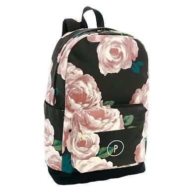 Emily & Meritt Bed Of Roses Recycled Backpacks | Pottery Barn Teen | Pottery Barn Teen